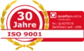 Quality Austria 30-Year Anniversary Seal for ISO 9001 – Berndorf Band GmbH